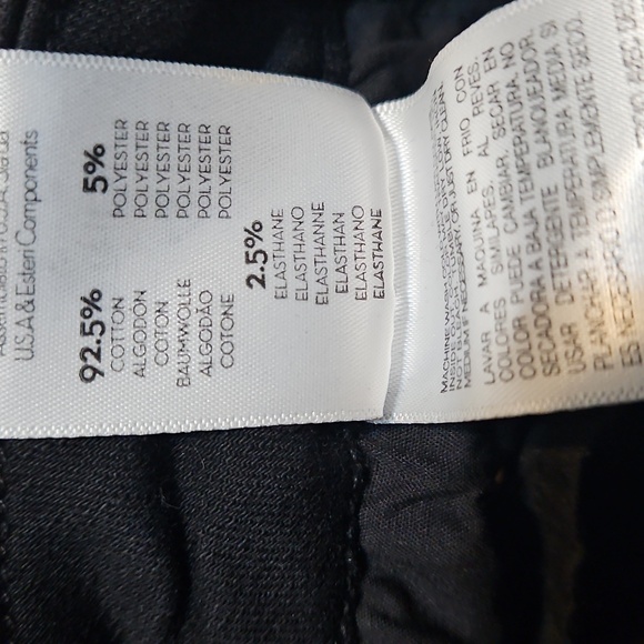 MOTHER Looker Ankle Fray Distressed Low-Rise Black Jeans - Picture 13 of 14